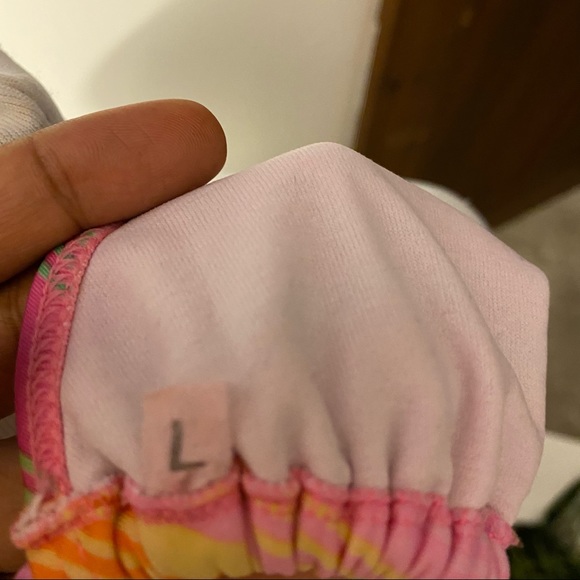 Le Doux pink sobers bikini top size large - Picture 4 of 6